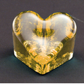 Citrus Yellow Wholehearted Award - Recycled Glass